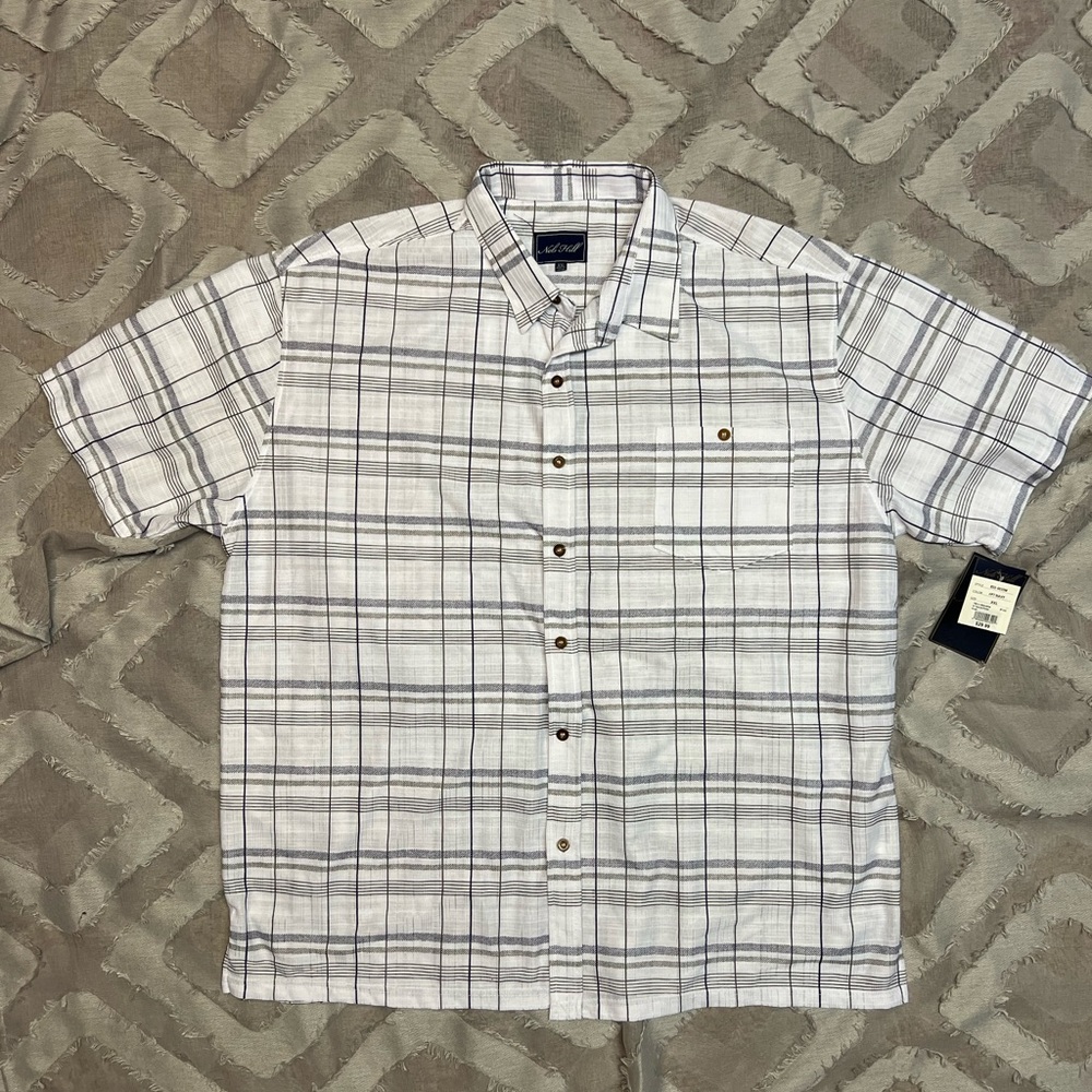 Men's Nob Hill Short Sleeve Button-Down Shirt